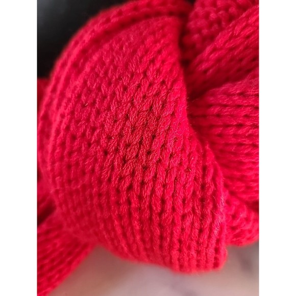 Old Navy Red And Maroon Winter Scarf - Picture 9 of 10